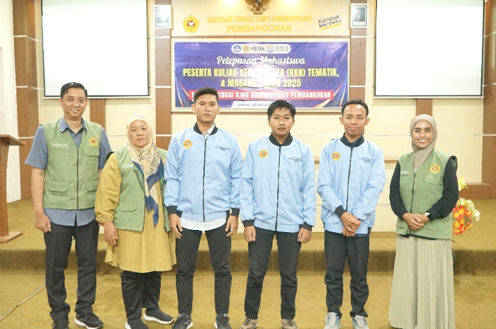 STIA Pembangunan Menerjunkan Mahasiswa KKN Tematik dan Magang Tahun 2025